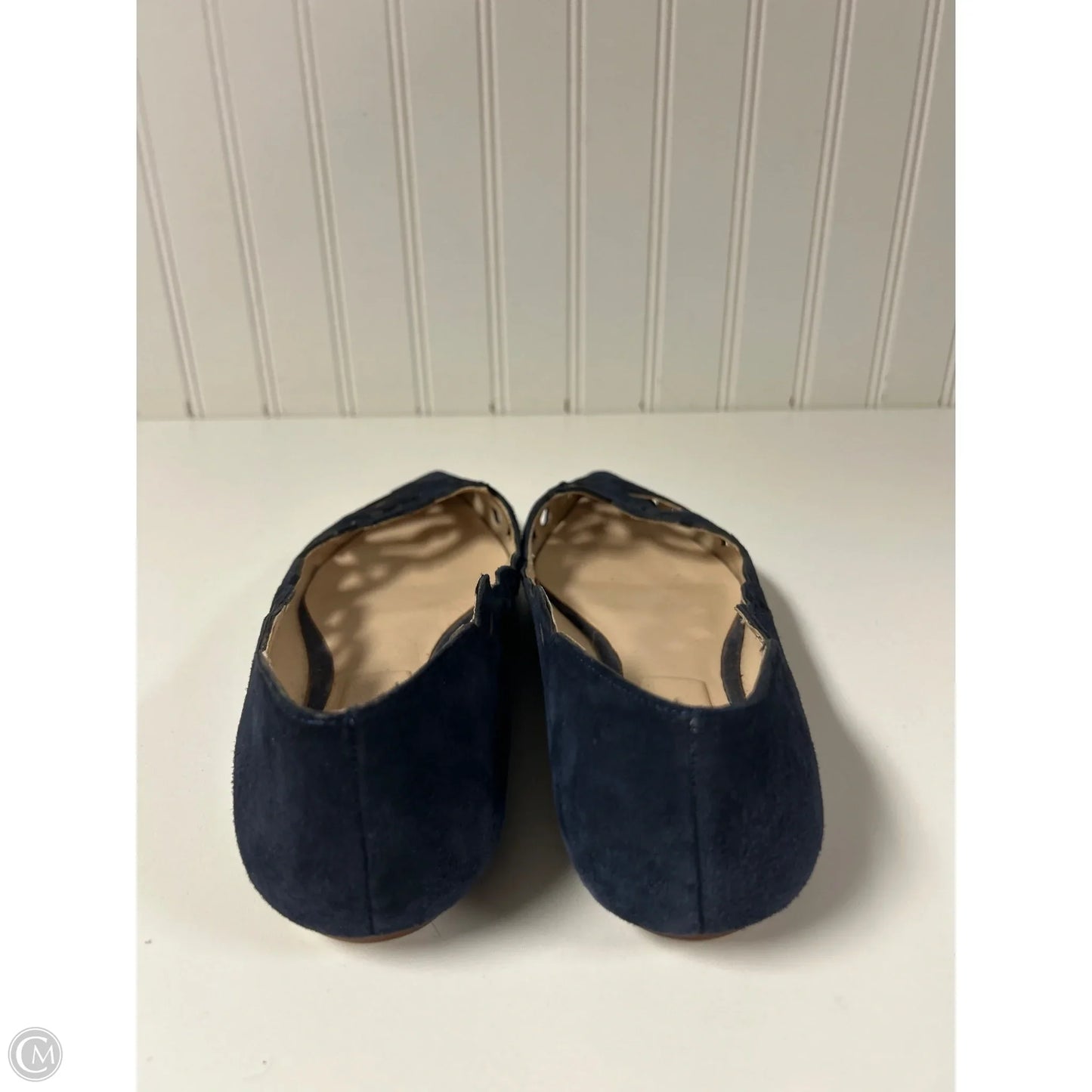 Shoes Flats By Zara In Blue, Size: 7.5