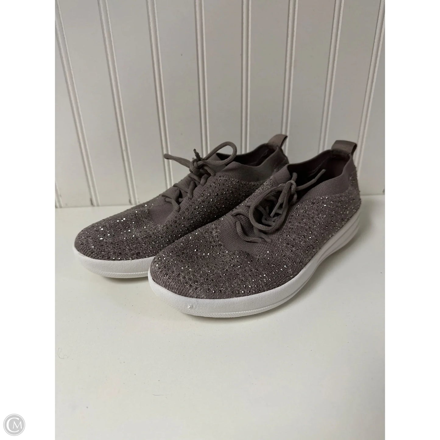 Shoes Sneakers By Fitflop In Taupe, Size: 6.5