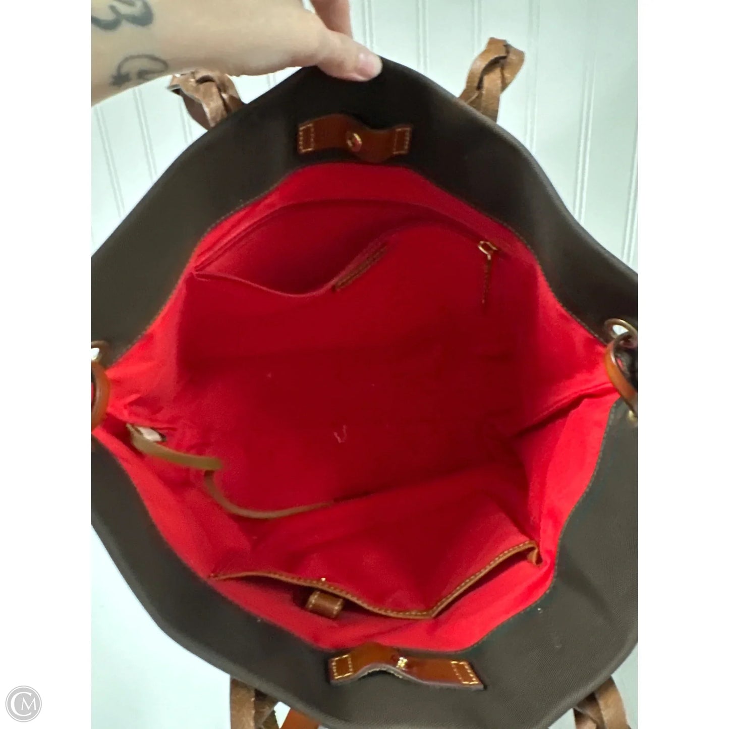 Handbag Designer By Dooney And Bourke, Size: Large