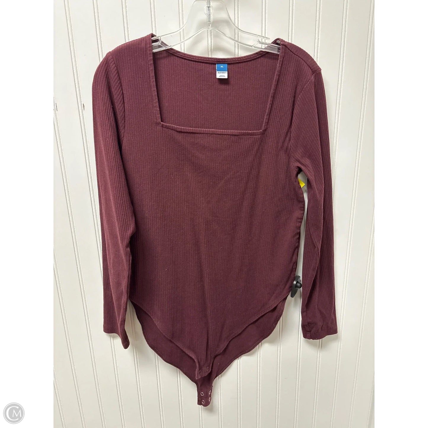 Bodysuit By Old Navy In Maroon, Size: Xl