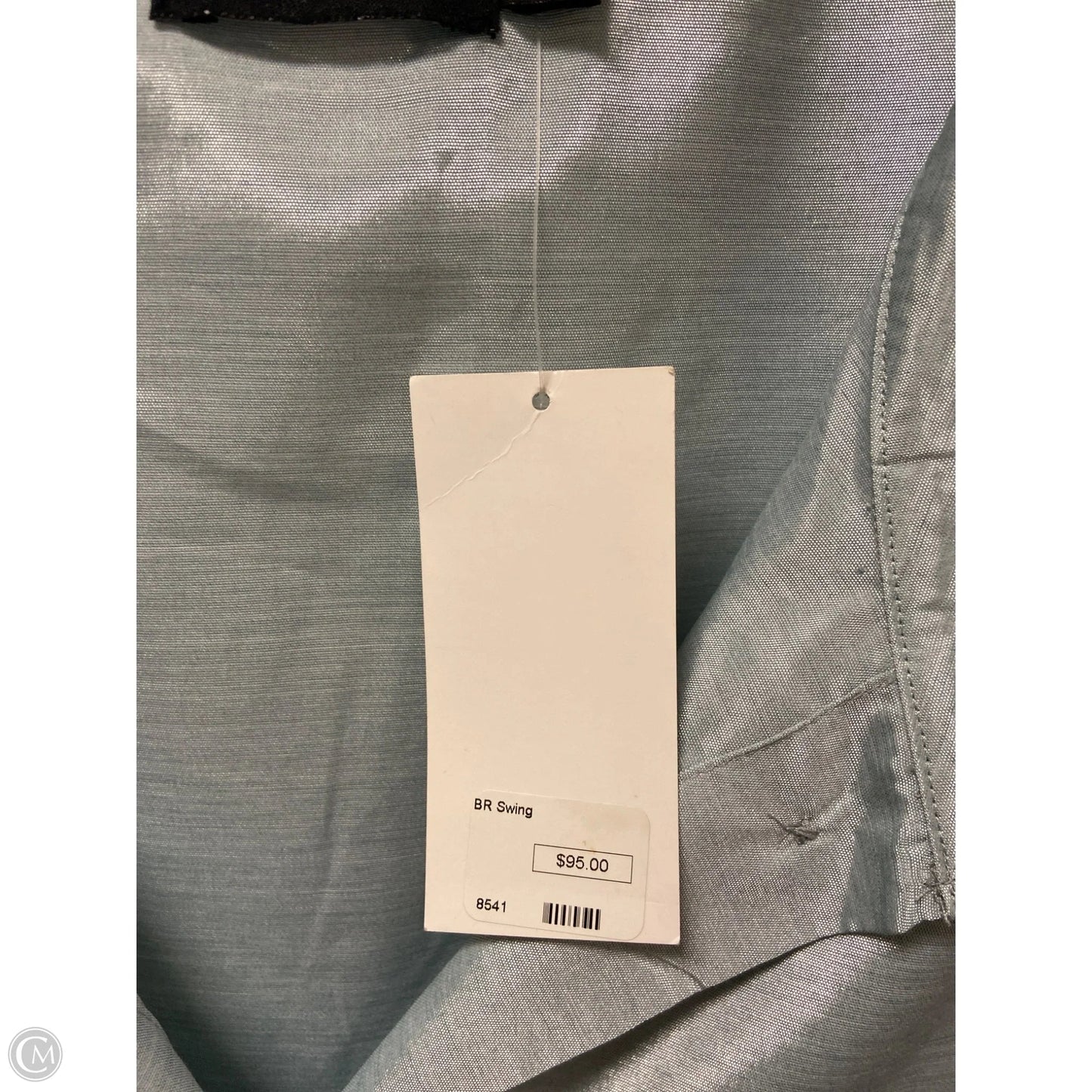 Top 3/4 Sleeve By Clothes Mentor In Aqua, Size: 2x