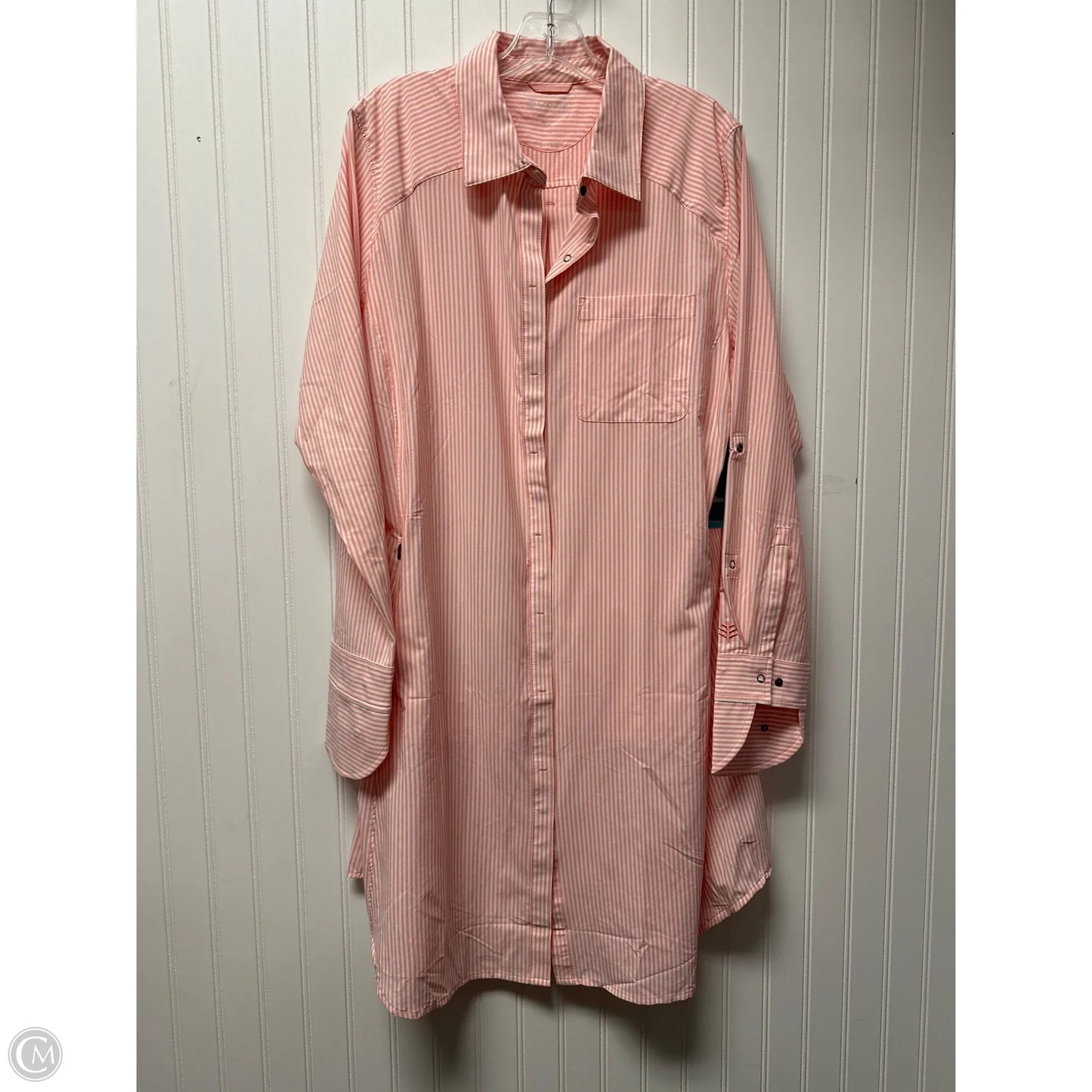 Dress Casual Short By Coolibar In Coral, Size: Xl