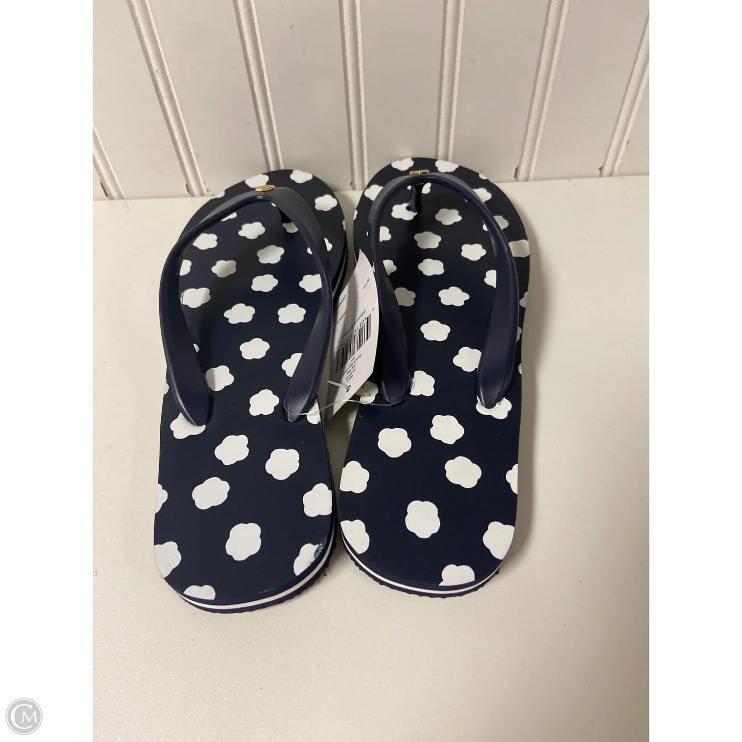 Sandals Designer By Kate Spade In Blue, Size: 7