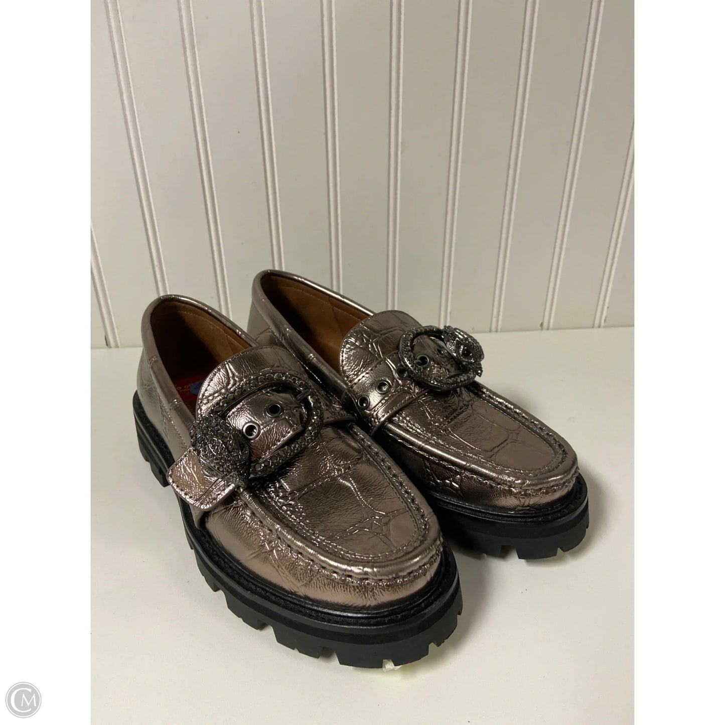 Shoes Flats By Kurt Geiger London In Silver, Size: 6