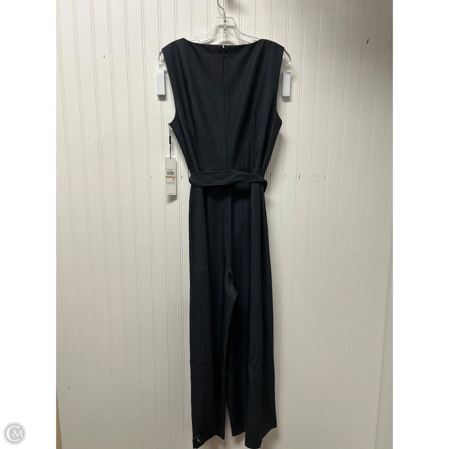 Jumpsuit By Calvin Klein In Blue Denim, Size: 12