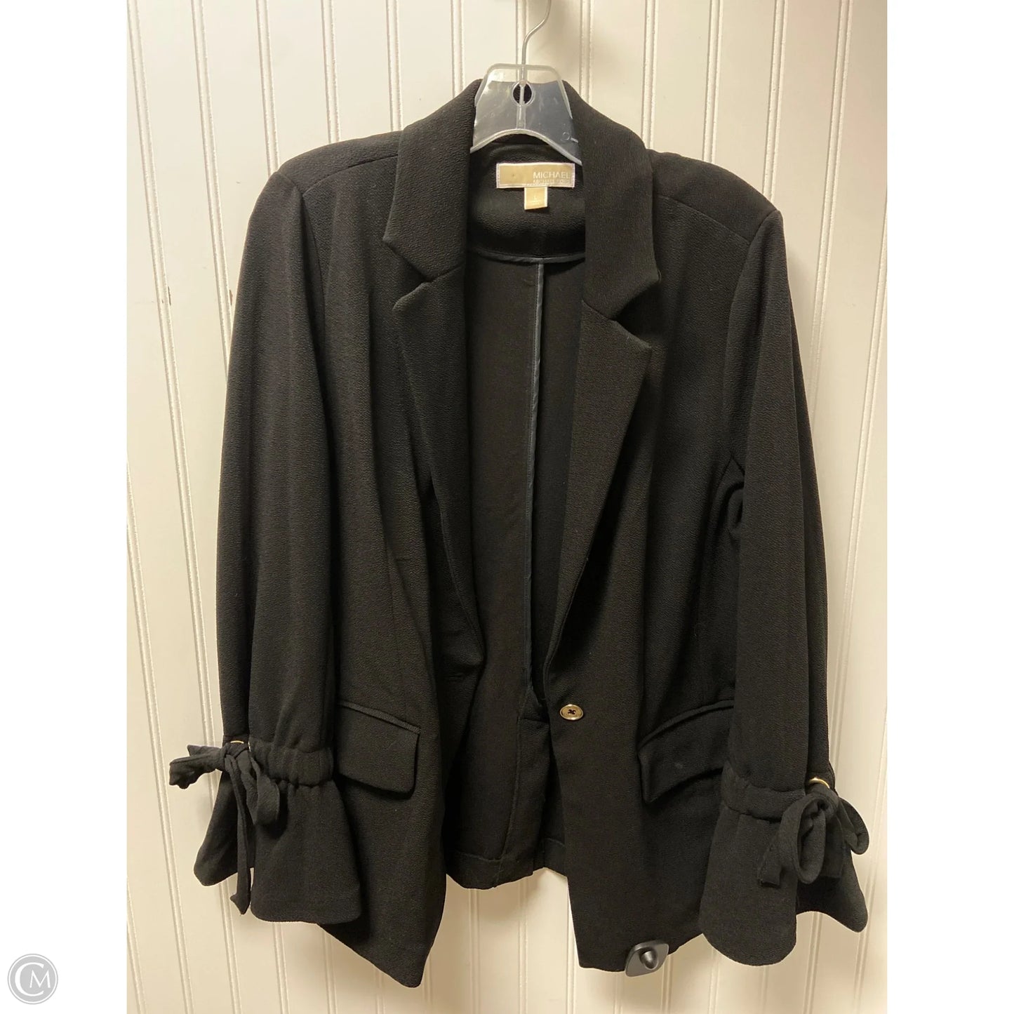 Blazer By Michael By Michael Kors In Black, Size: L