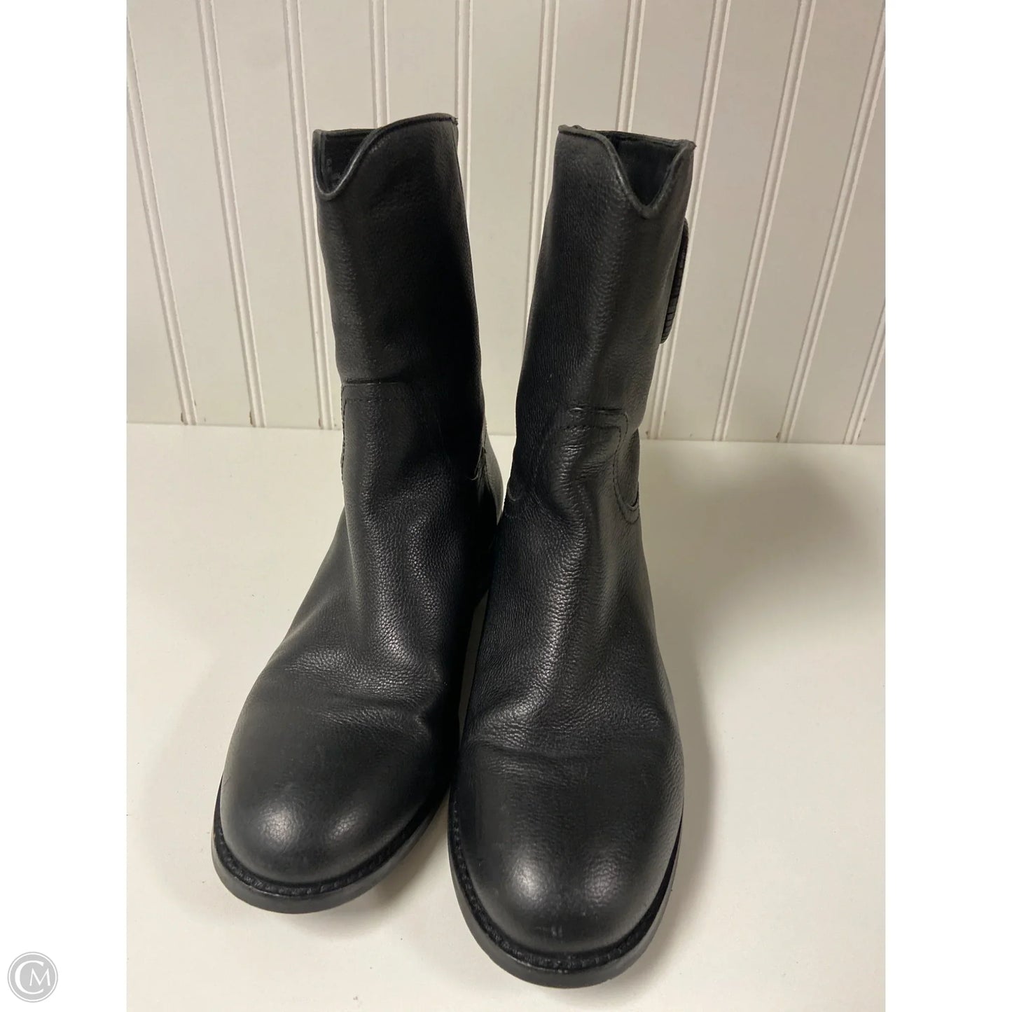 Boots Designer By Tory Burch In Black, Size: 8