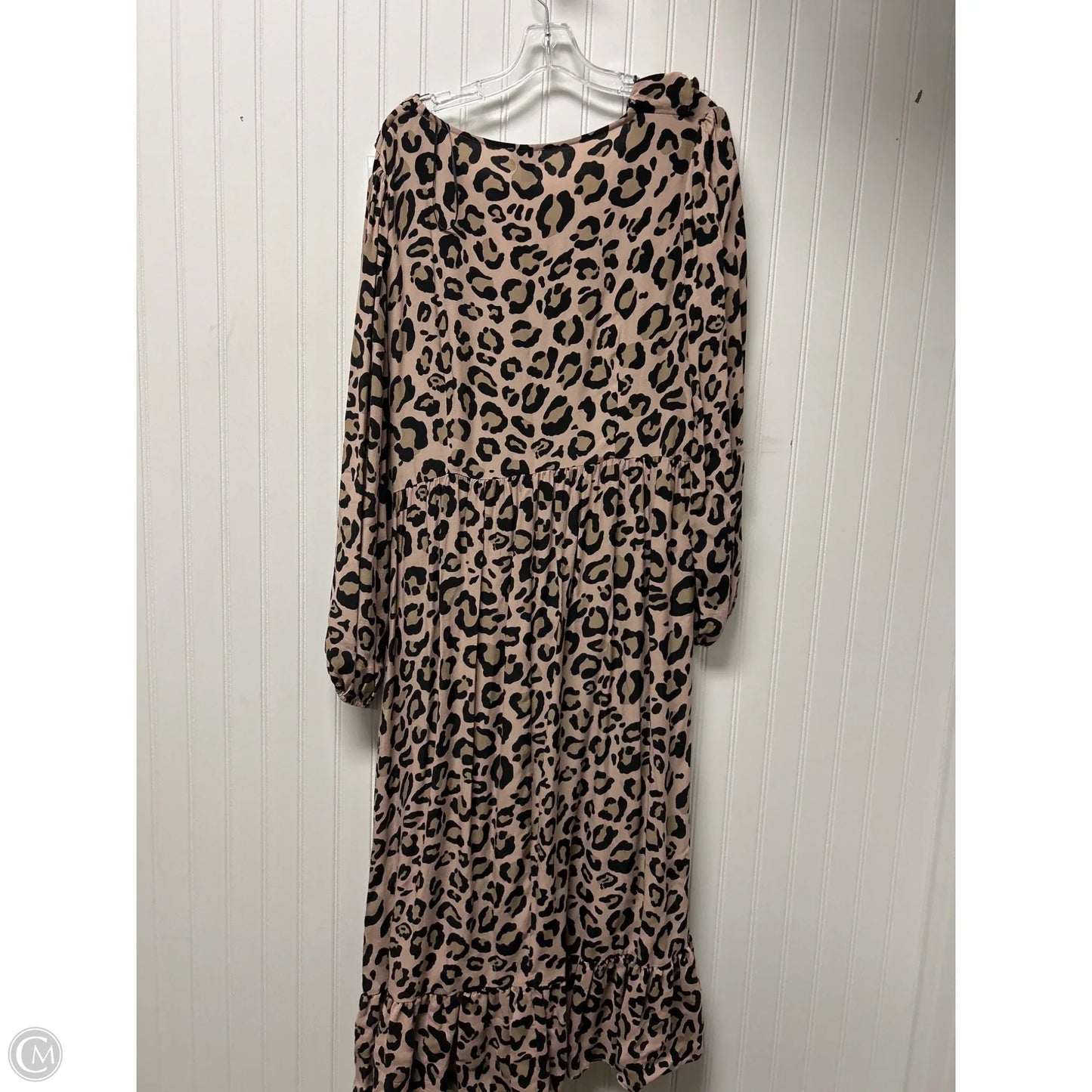 Dress Casual Maxi By River Island In Animal Print, Size: 2x