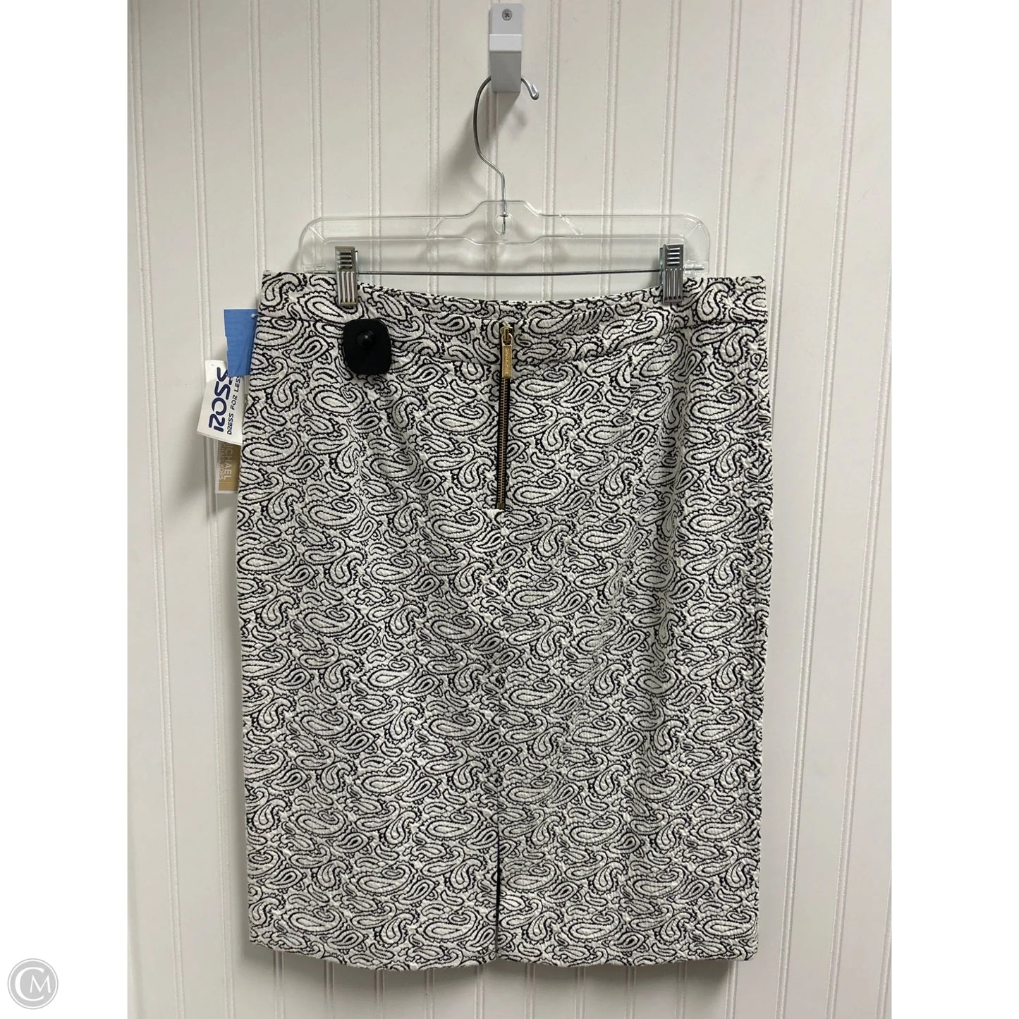 Skirt Maxi By Michael By Michael Kors In Black & White, Size: L