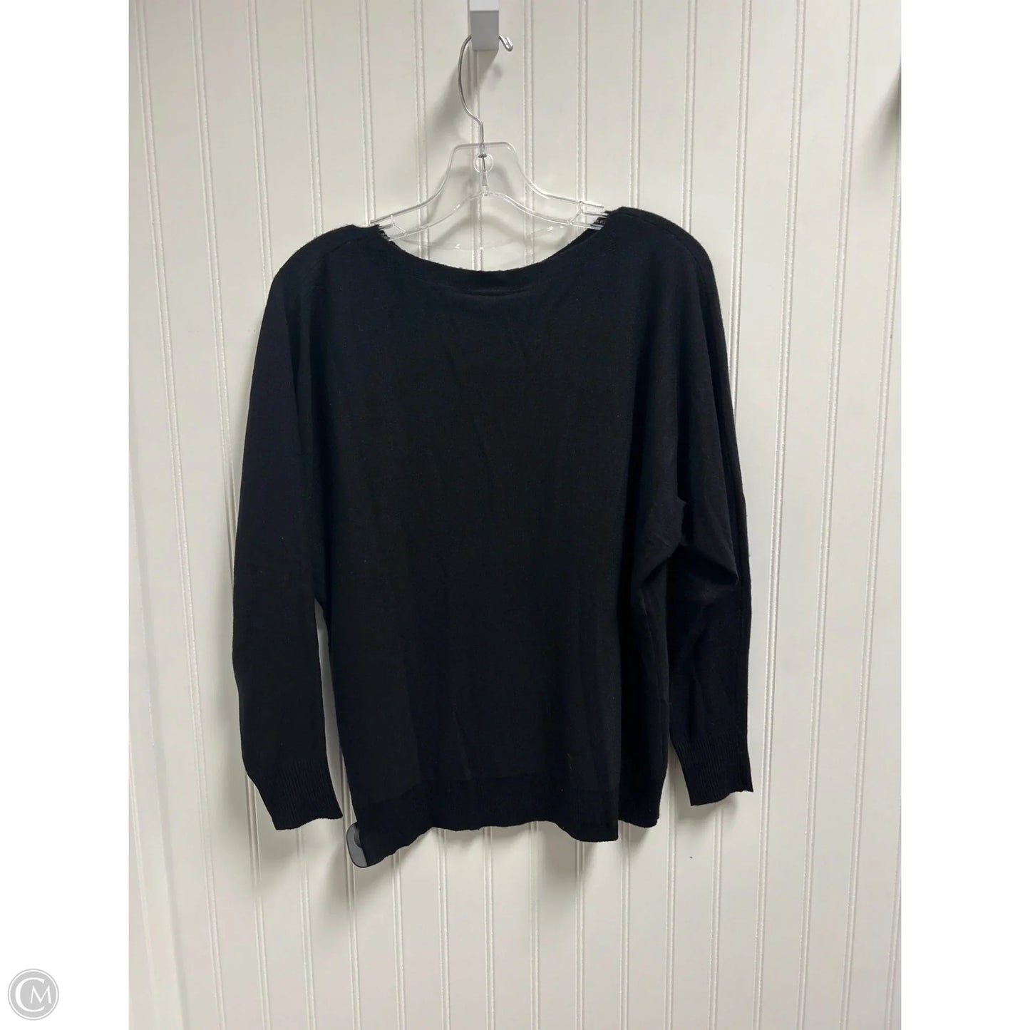 Sweater By Clothes Mentor In Black, Size: S