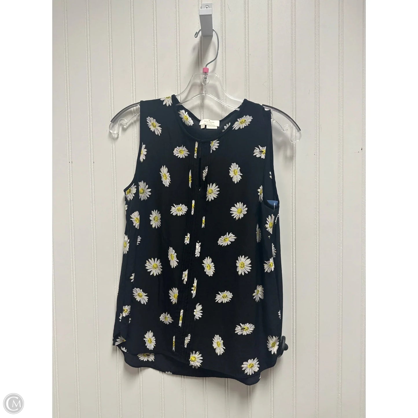 Tank Top Designer By Kate Spade In Floral Print, Size: Xs