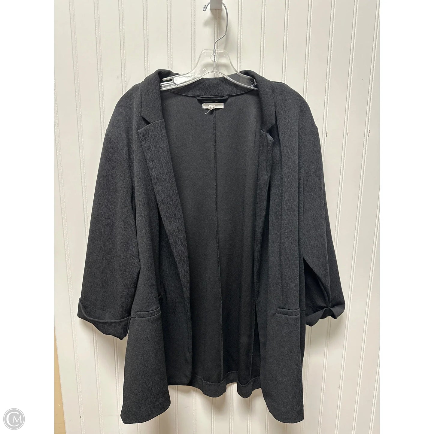 Blazer By Maurices In Black, Size: 3x