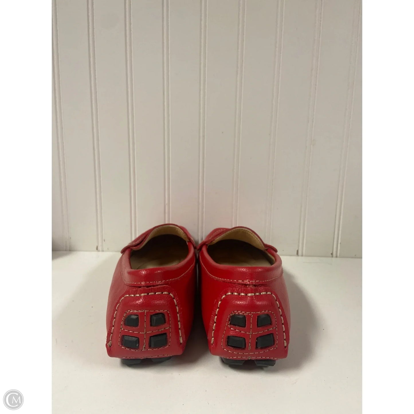 Shoes Flats By Clothes Mentor In Red, Size: 8.5