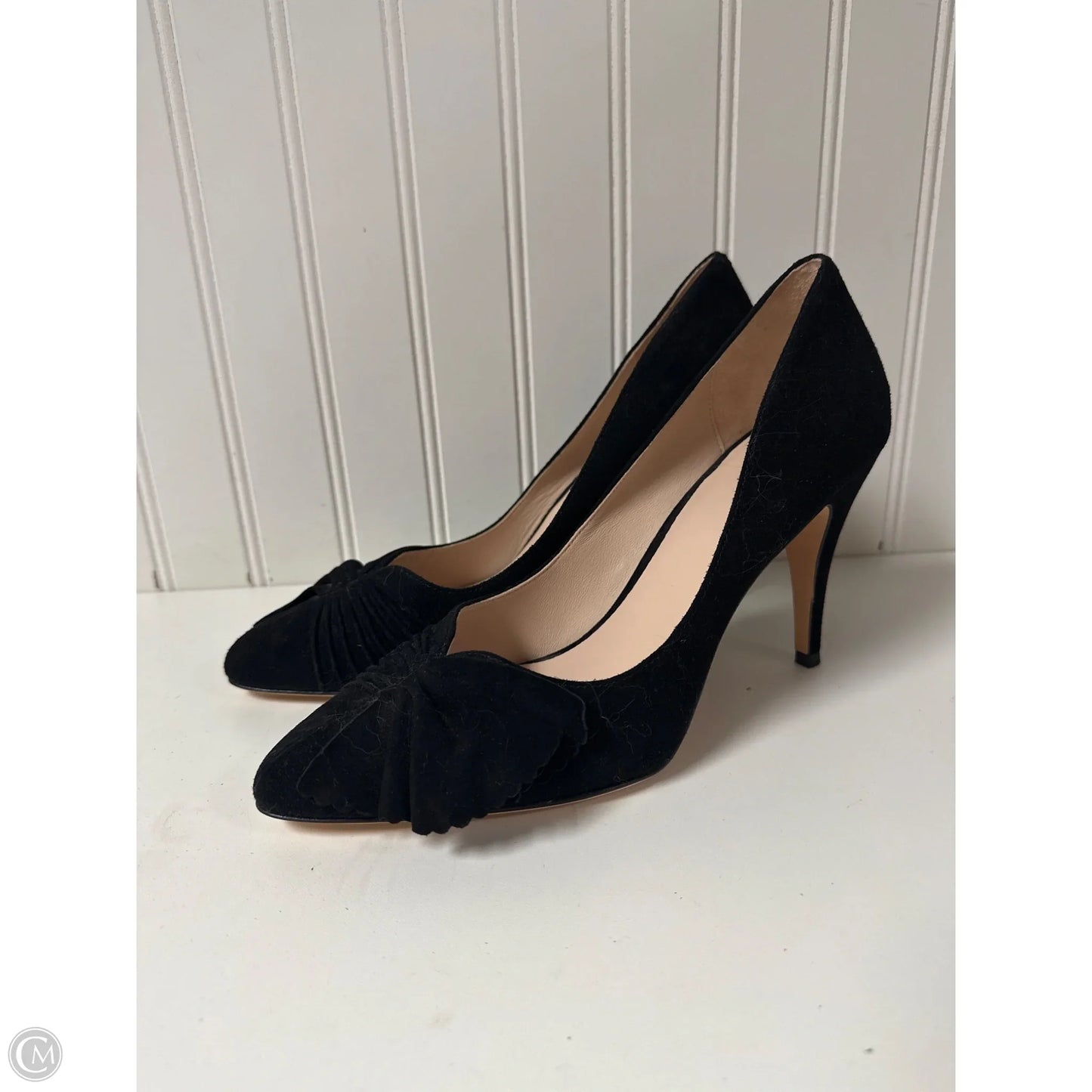 Sandals Designer By Kate Spade In Black, Size: 9.5