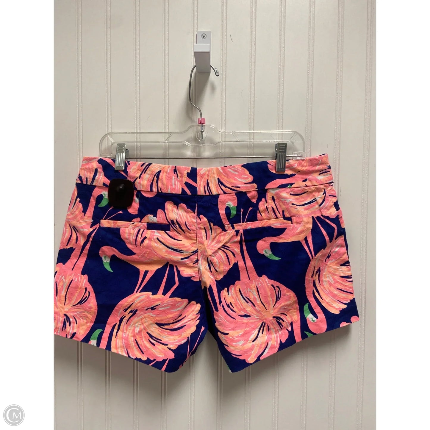 Shorts Designer By Lilly Pulitzer In Blue & Orange, Size: 8