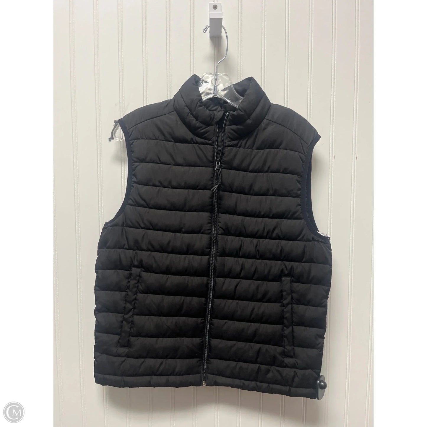 Vest Puffer & Quilted By Aeropostale In Black, Size: S