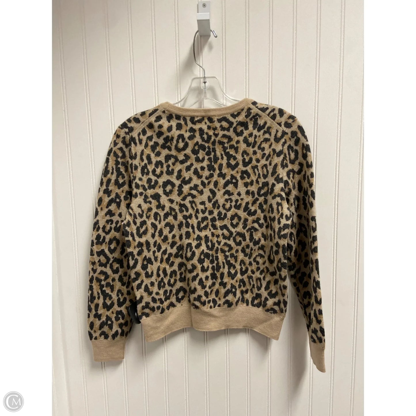 Sweater By J. Crew In Animal Print, Size: M