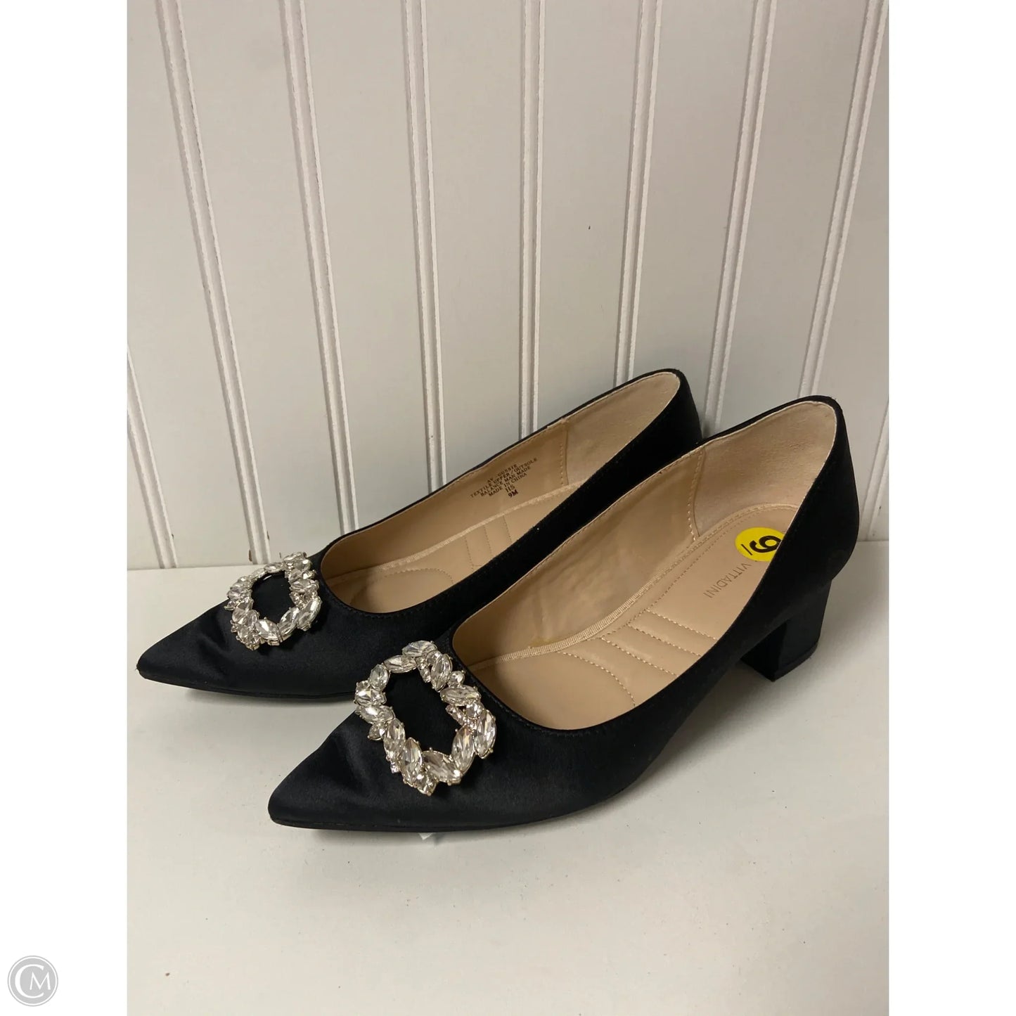 Shoes Heels Block By Adrienne Vittadini In Black, Size: 9