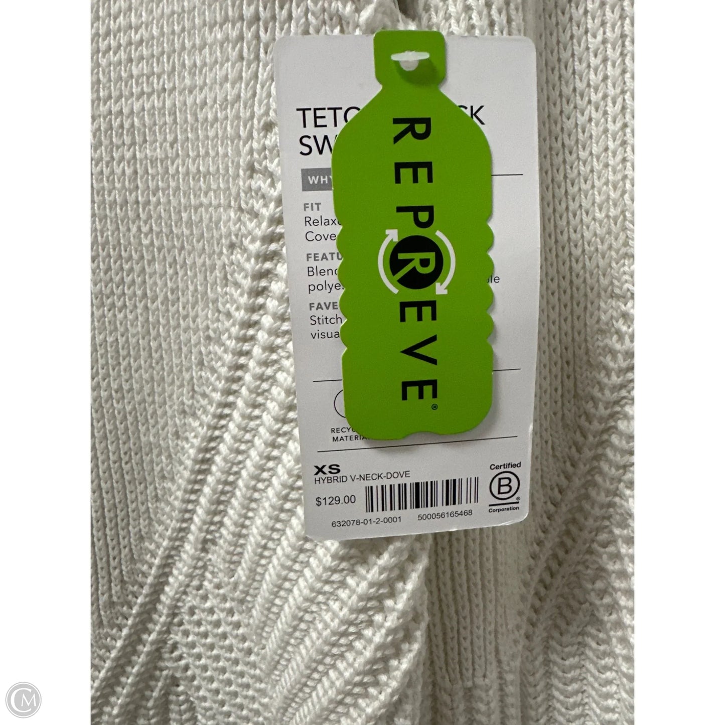 Sweater By Athleta In Ivory, Size: Xs