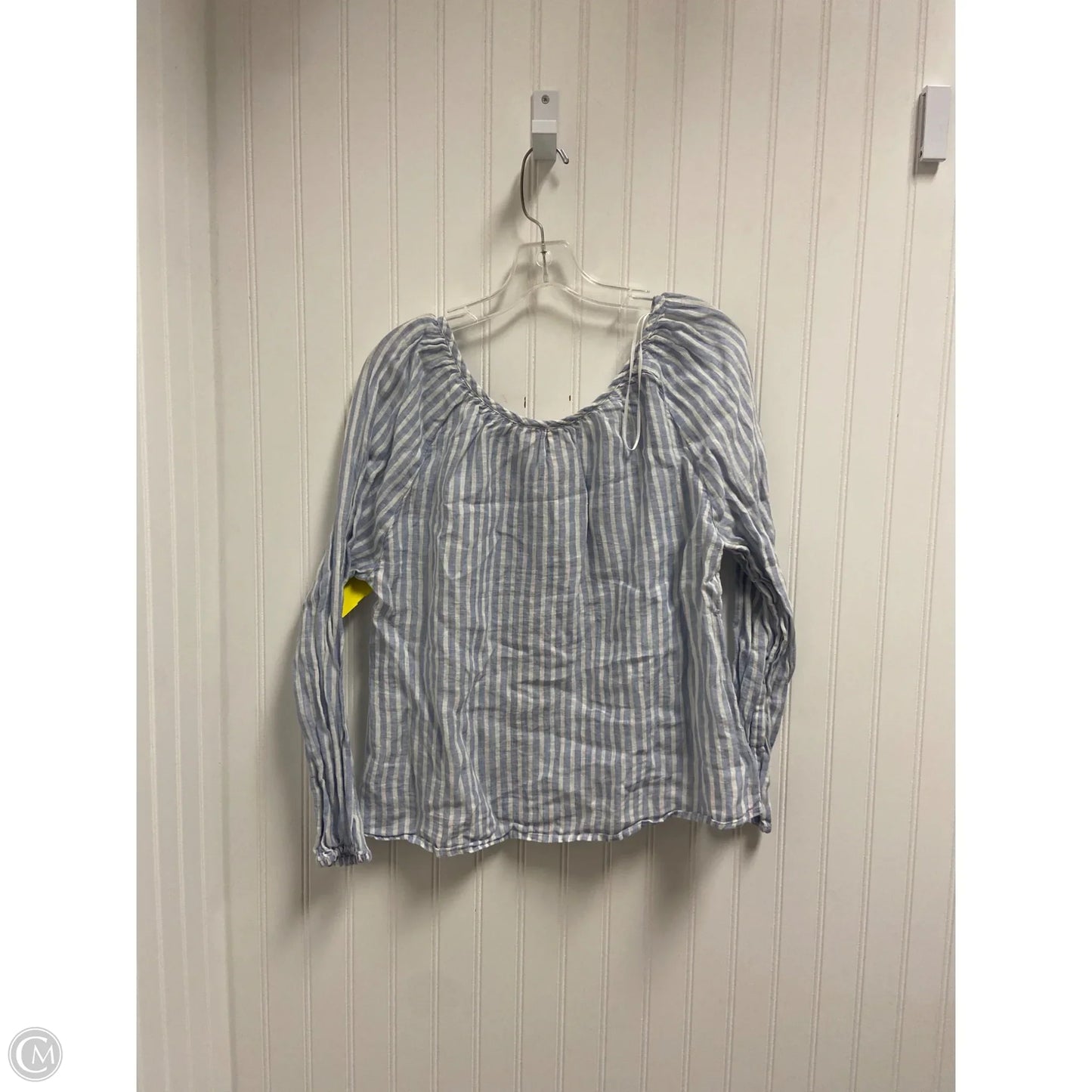 Top Long Sleeve By Cynthia Rowley In Striped Pattern, Size: M