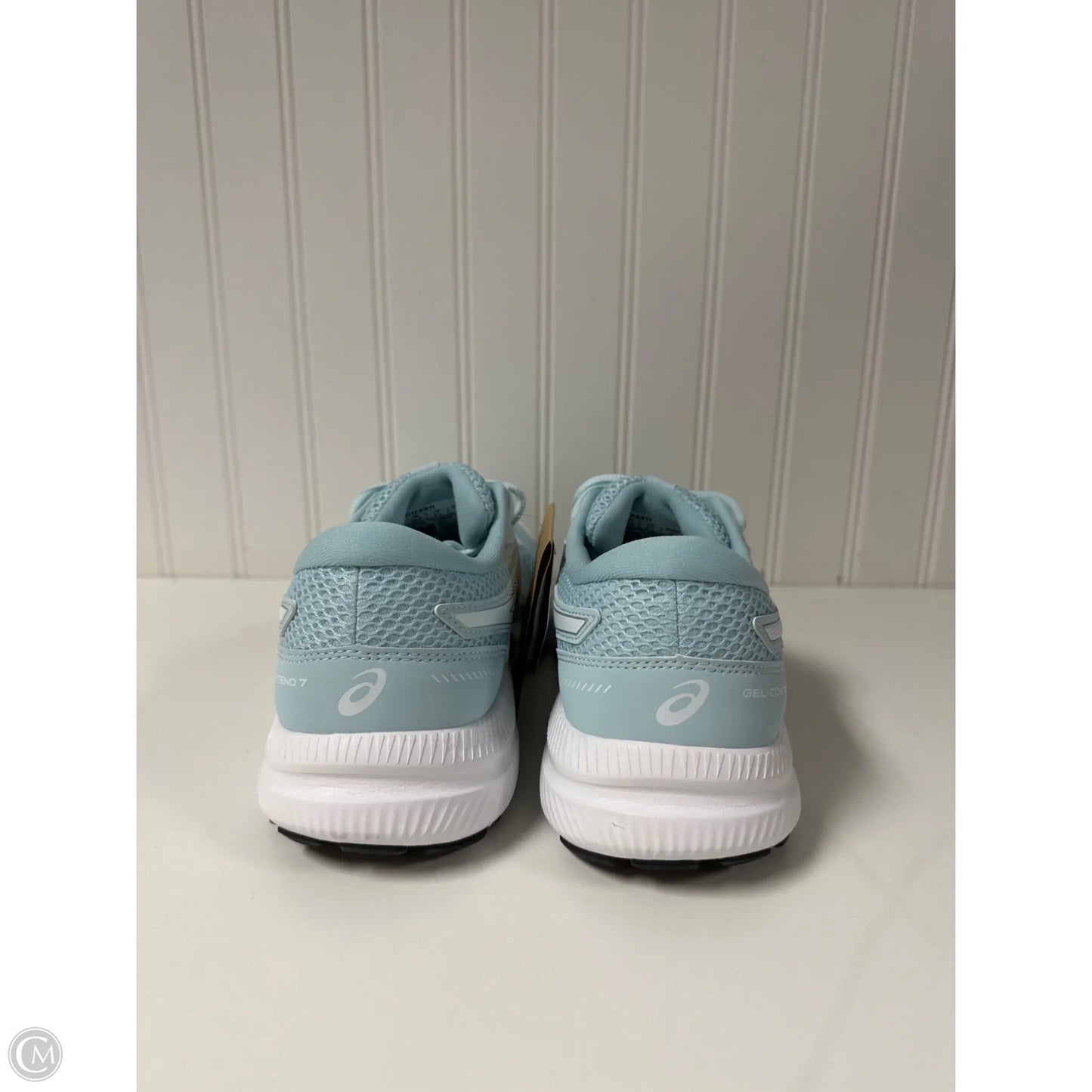 Shoes Athletic By Asics In Aqua, Size: 8.5