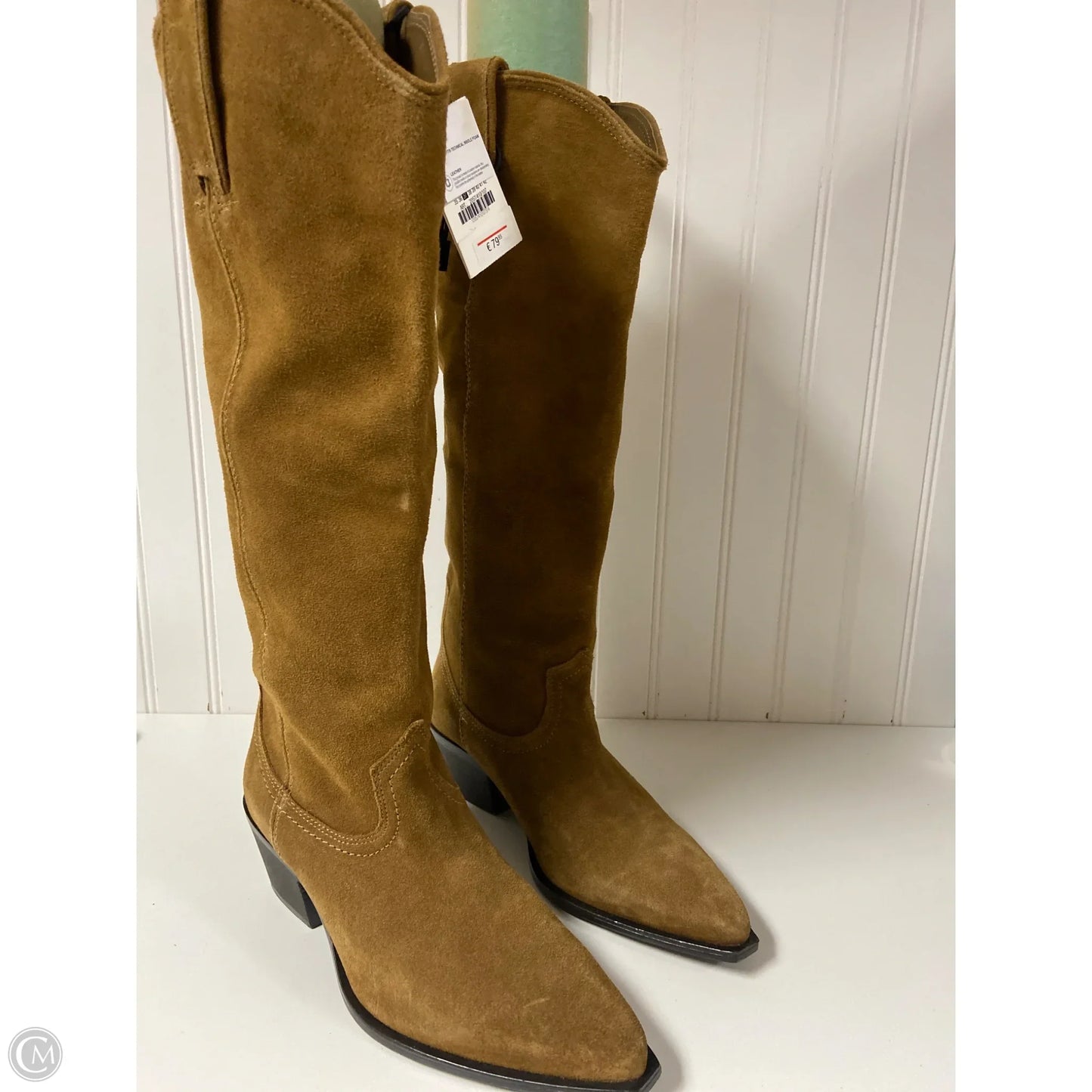 Boots Western By Zara In Tan, Size: 6.5
