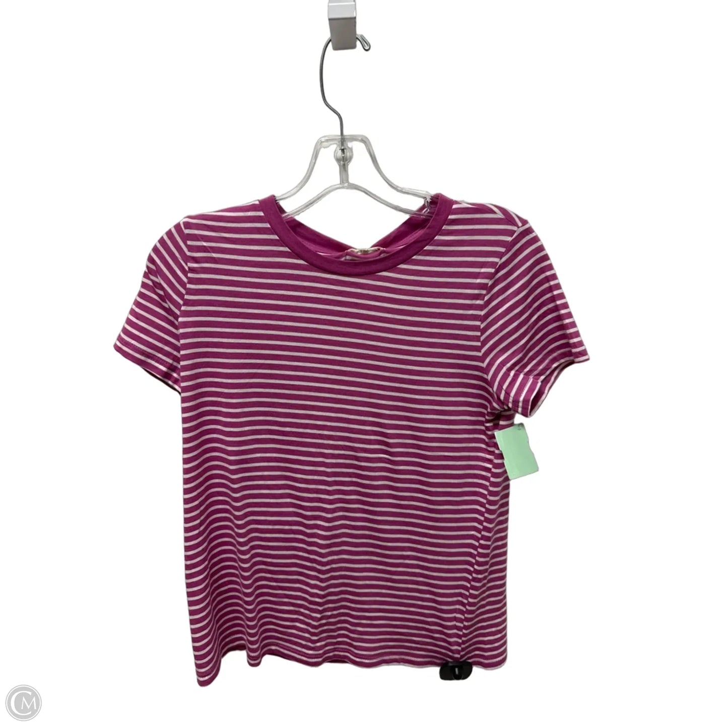 Top Short Sleeve Basic By Heart & Hips In Purple, Size: S