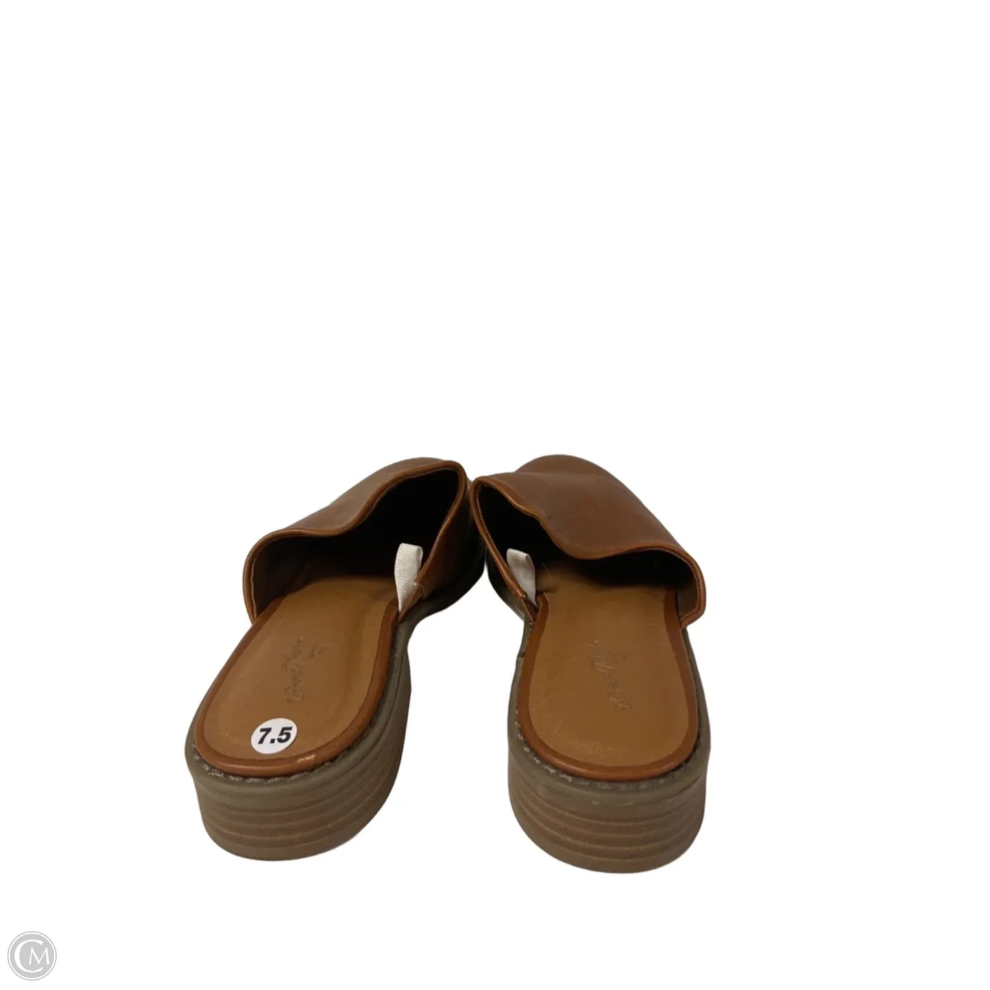 Shoes Flats By Universal Thread In Tan, Size: 7.5