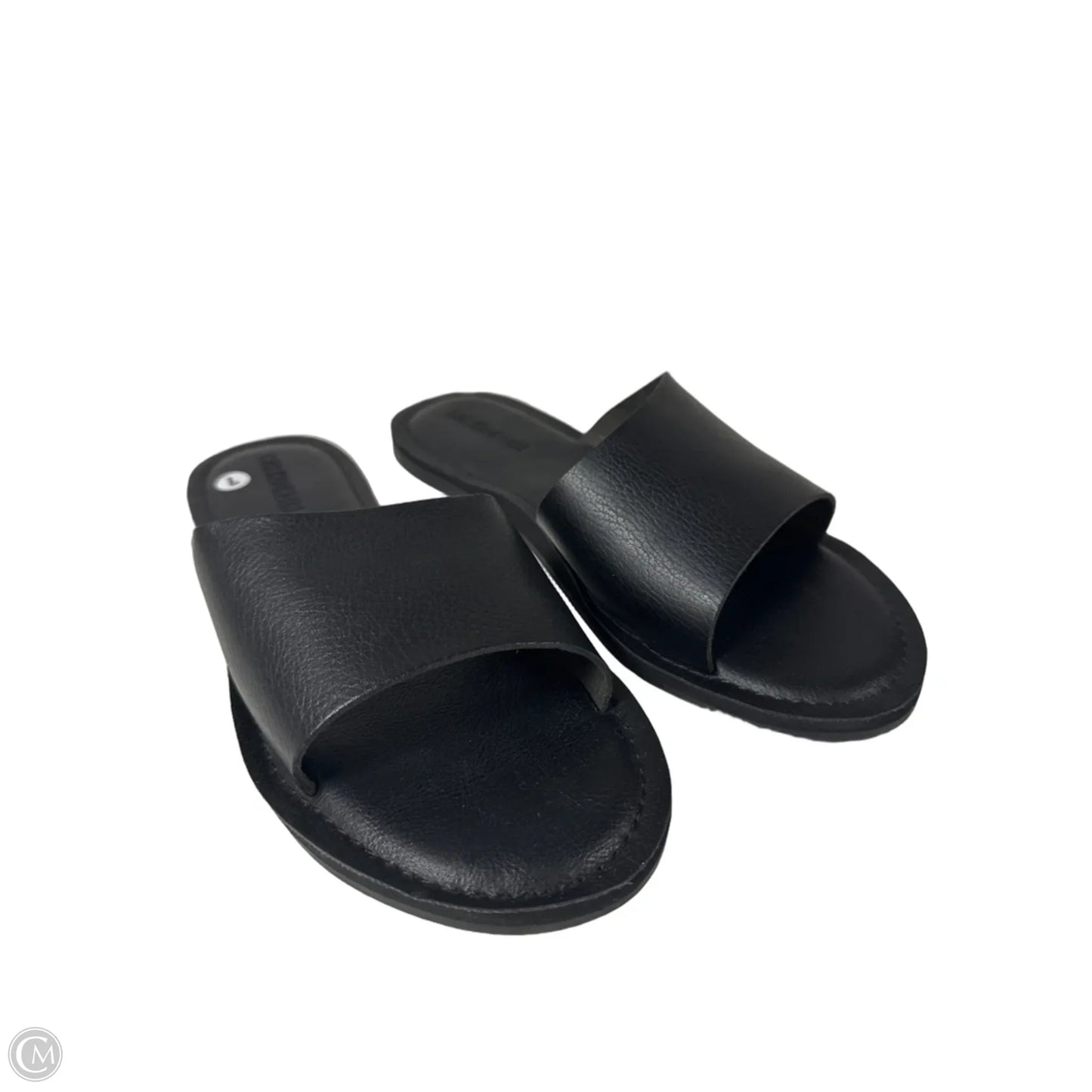 Sandals Flats By Cushionaire In Black, Size: 7
