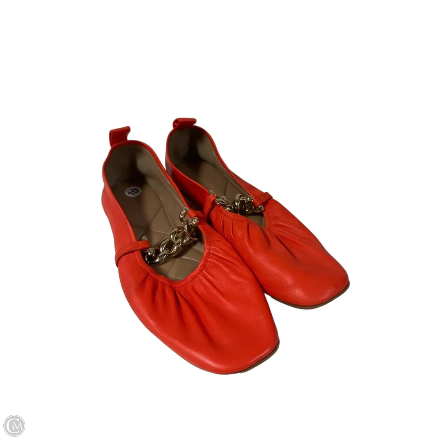 Shoes Flats By Aerosoles In Orange, Size: 10