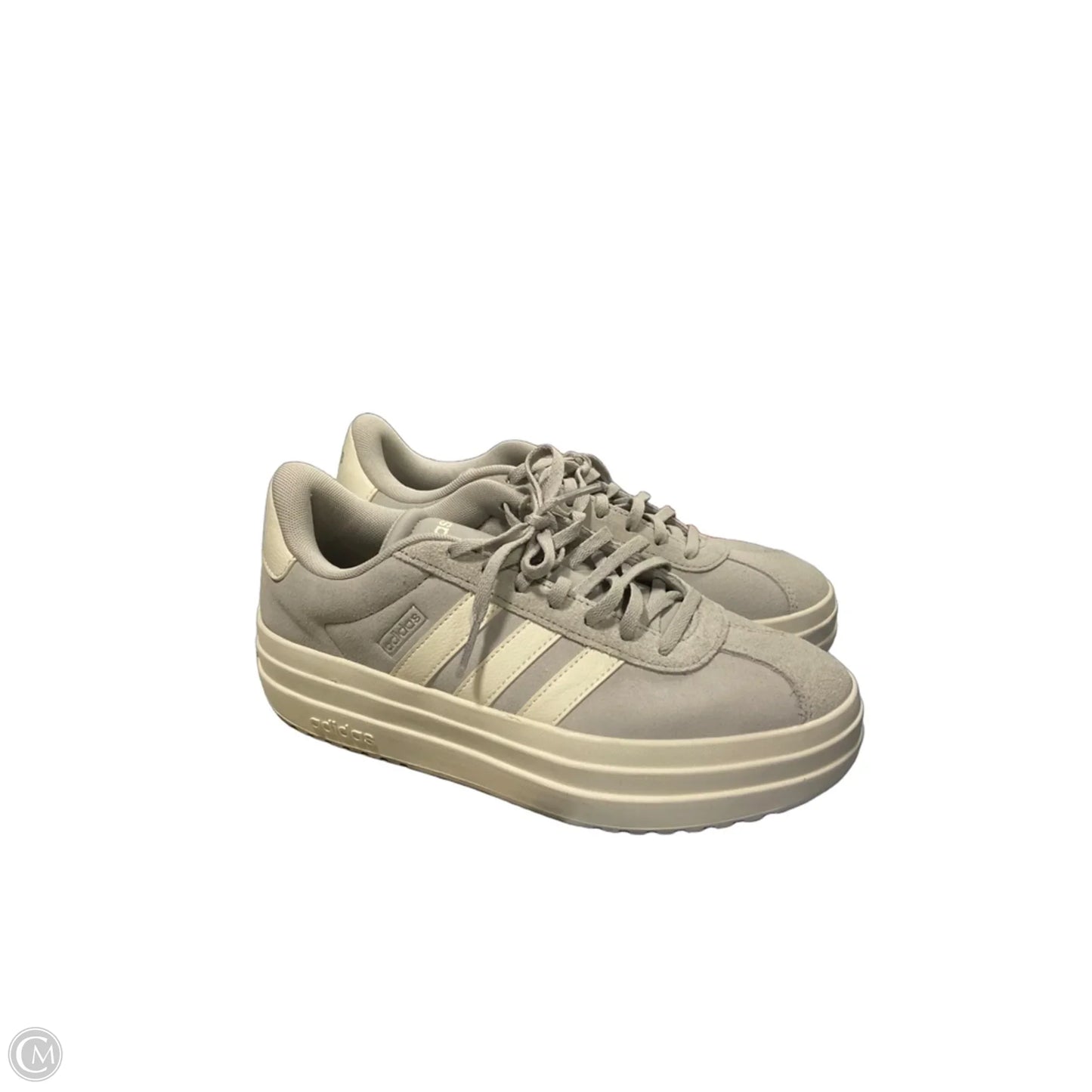 Shoes Sneakers By Adidas In Grey, Size: 7.5