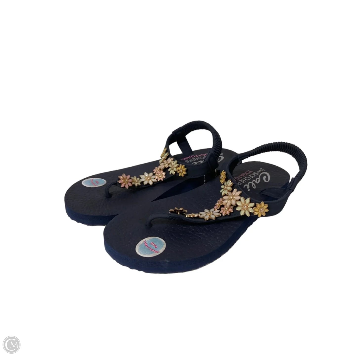 Sandals Sport By Skechers In Navy, Size: 7