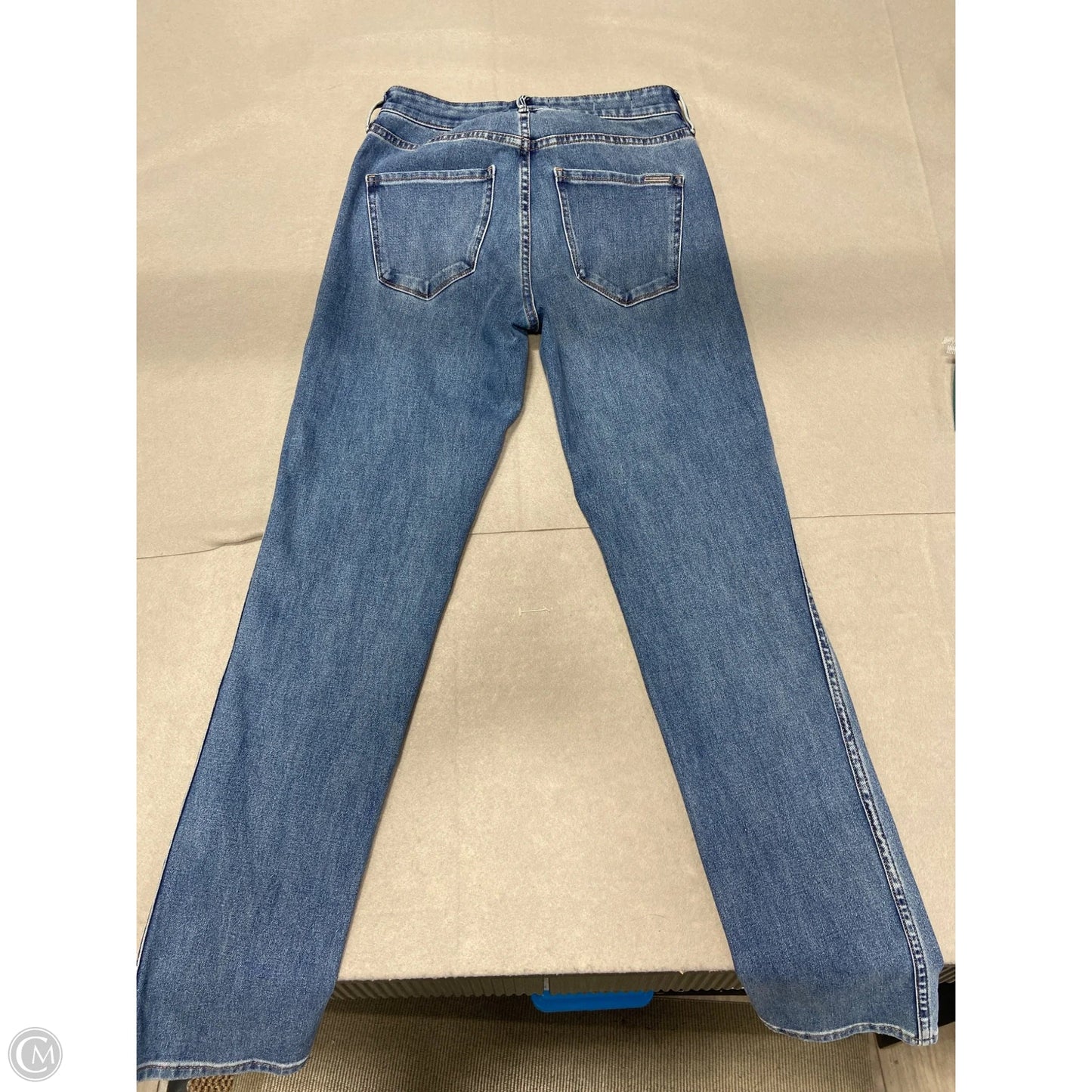 Jeans Straight By White House Black Market In Blue Denim, Size: 2