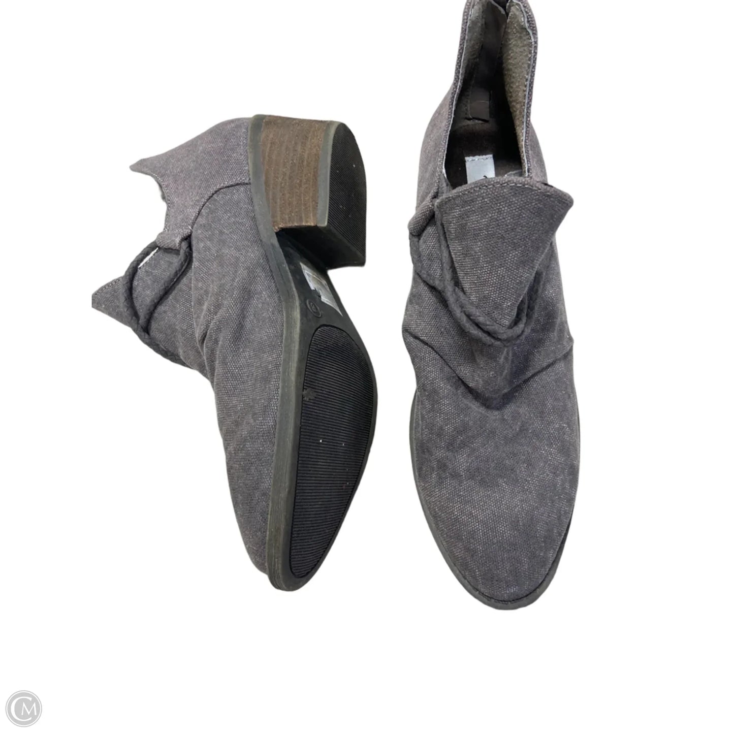 Boots Ankle Flats By Very G In Grey, Size: 8