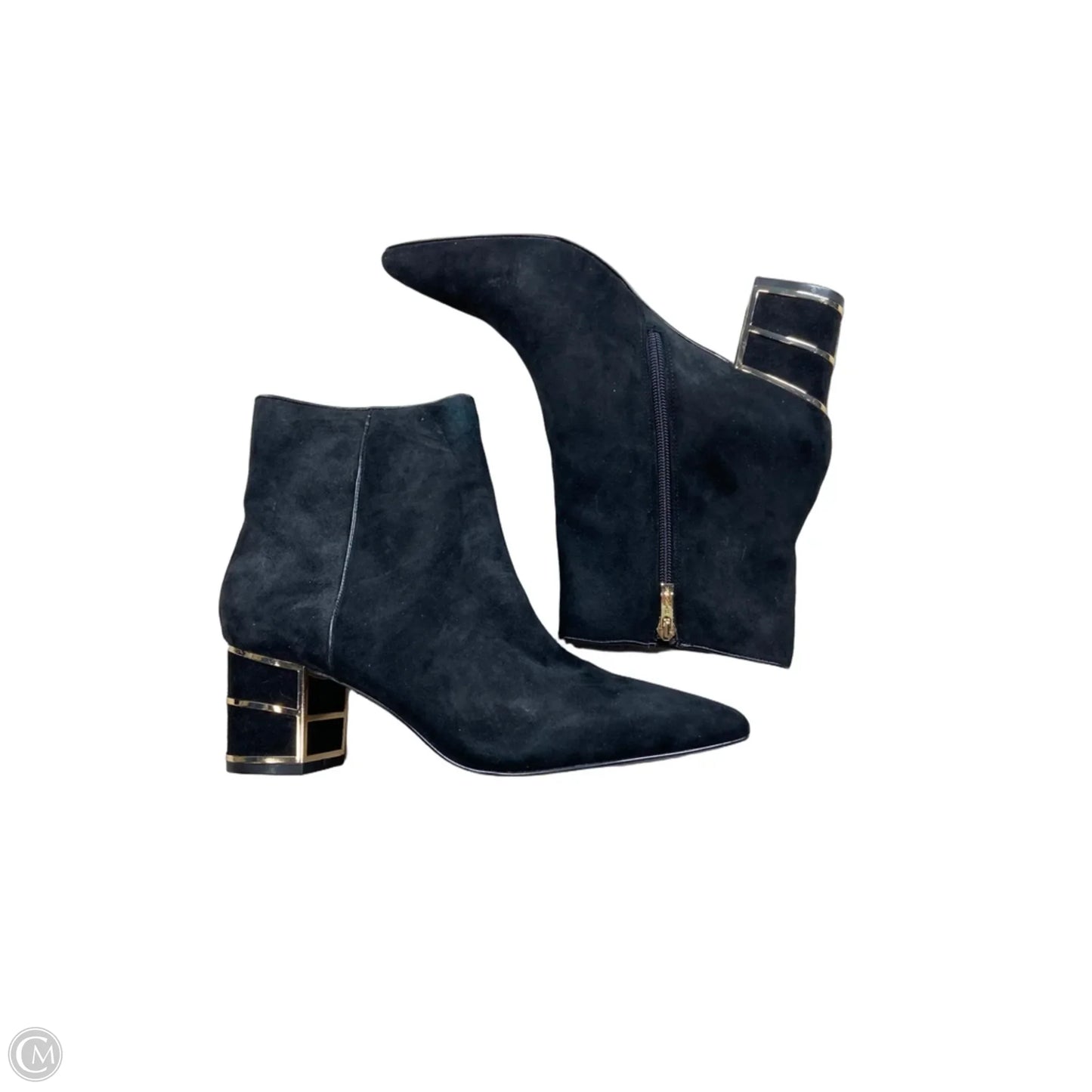 Boots Ankle Heels By Steve Madden In Black, Size: 10