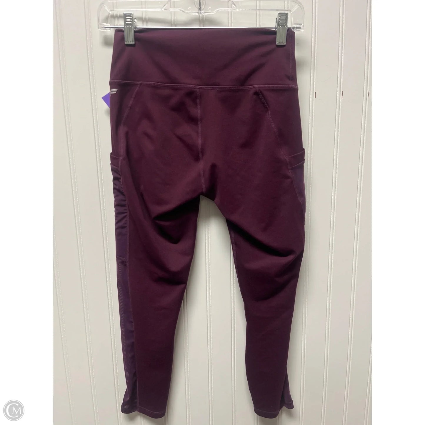 Athletic Leggings By Fabletics In Purple, Size: S