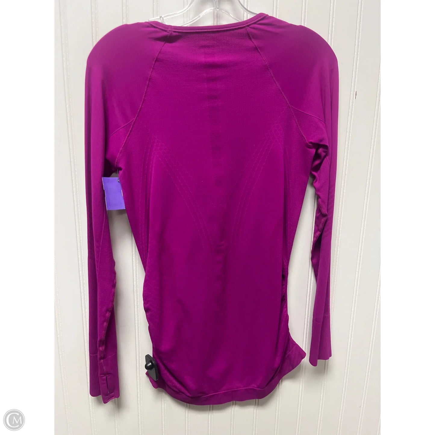Athletic Top Long Sleeve Crewneck By Athleta In Purple, Size: S