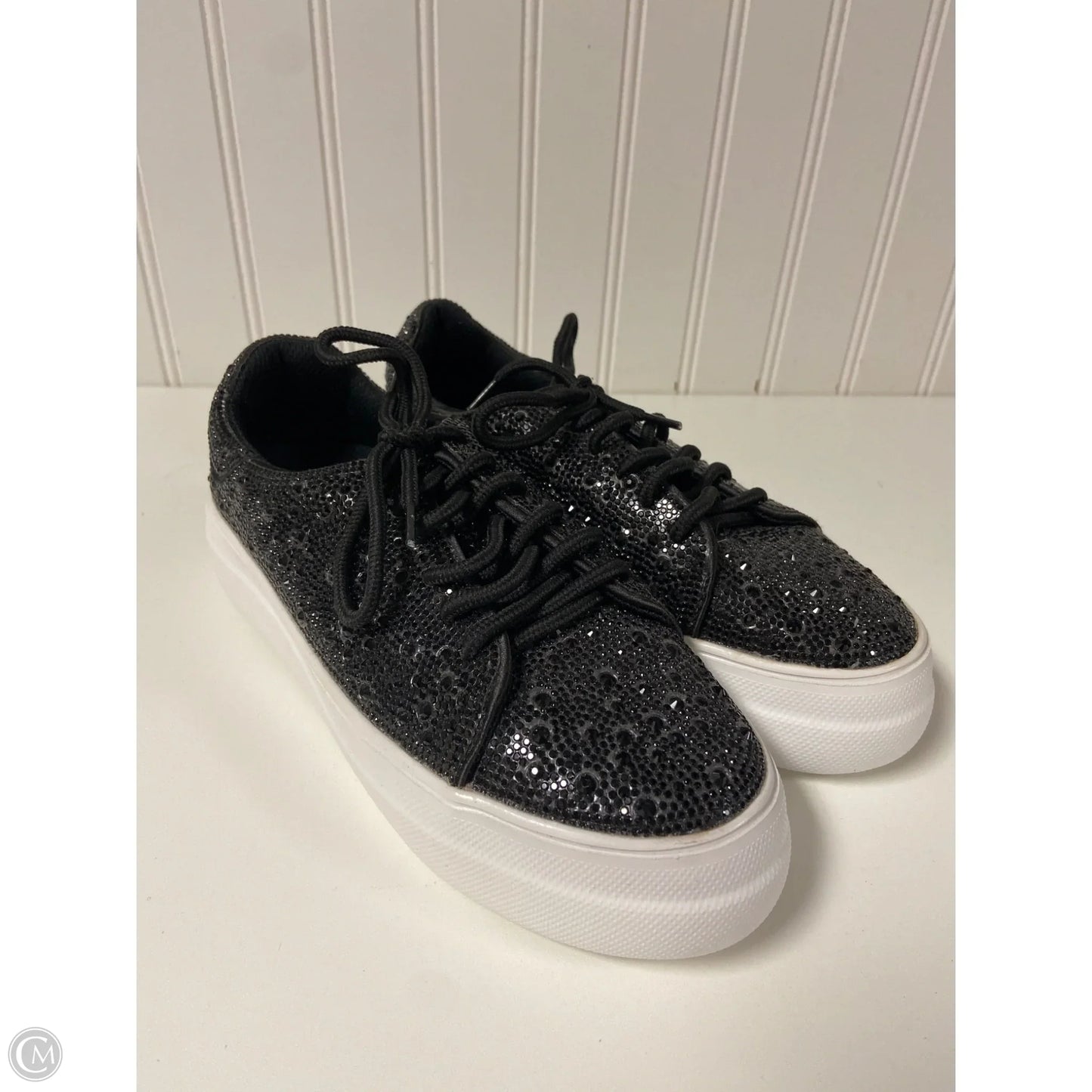 Shoes Sneakers By Corkys In Black, Size: 6