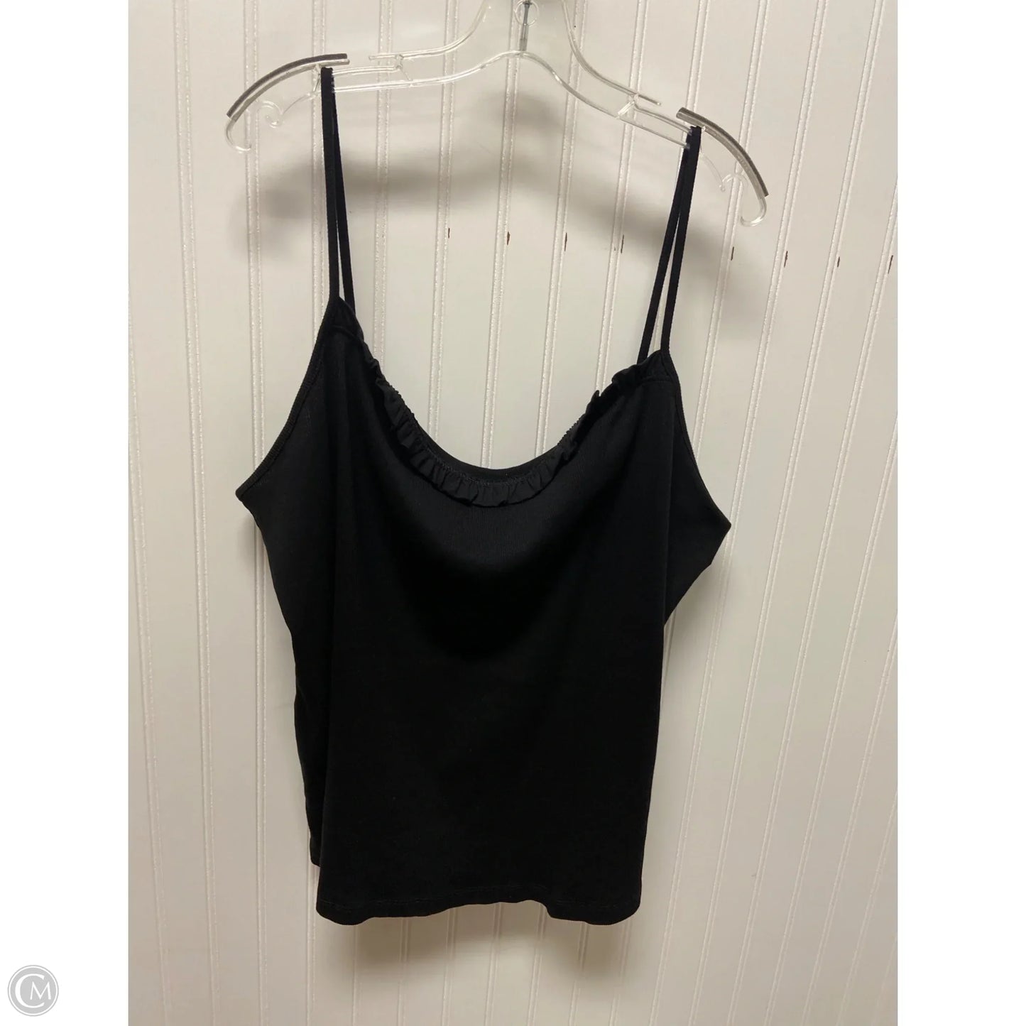 Top Sleeveless By Asos In Black, Size: 3x