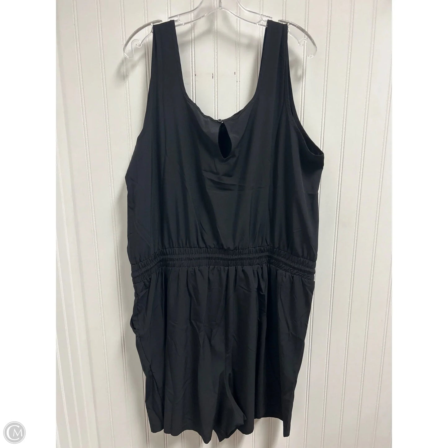 Romper By Ideology In Black, Size: 2x