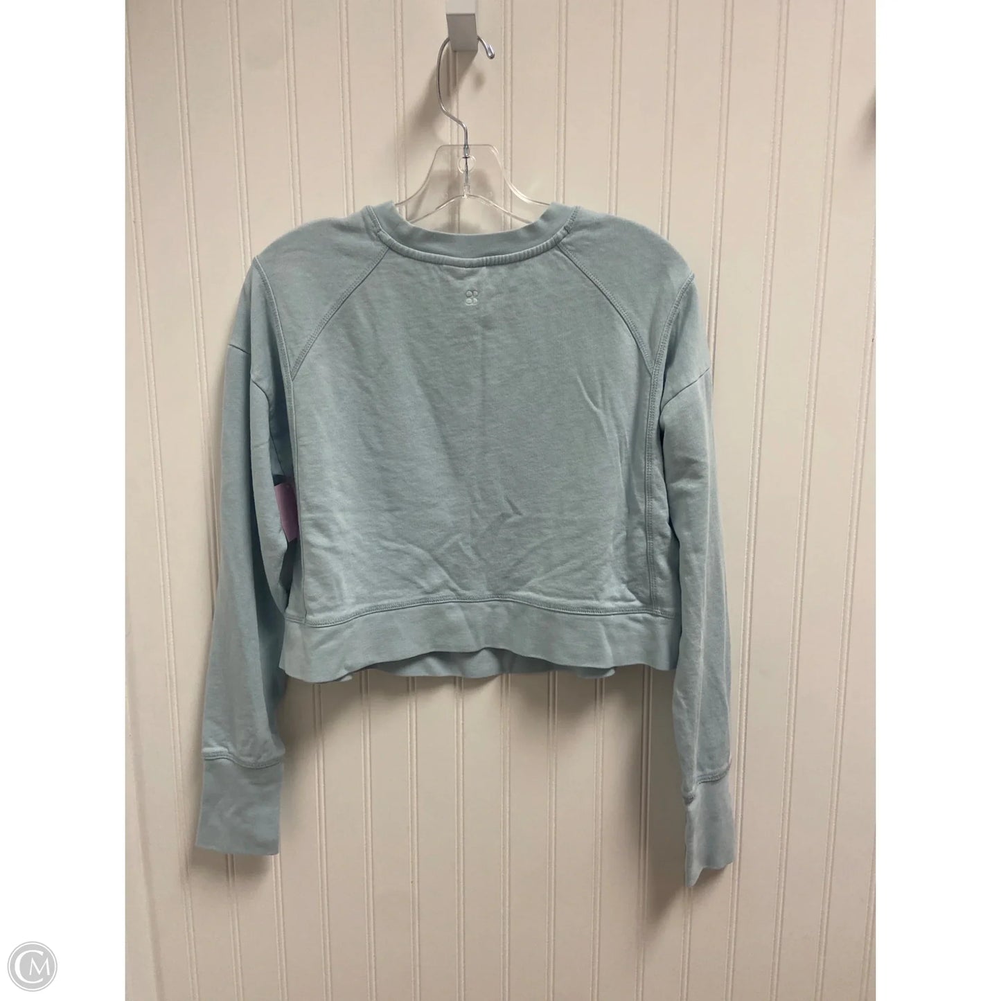 Athletic Sweatshirt Crewneck By Sweaty Betty In Blue, Size: S