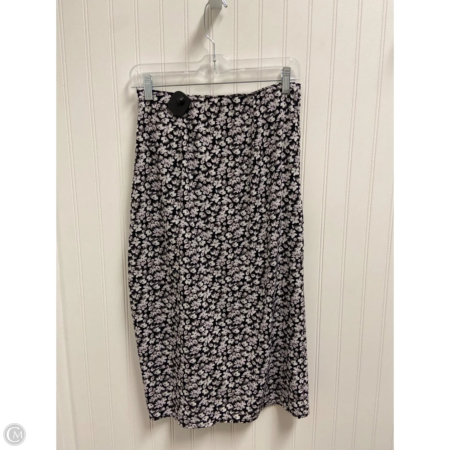 Skirt Midi By Abercrombie And Fitch In Black, Size: S