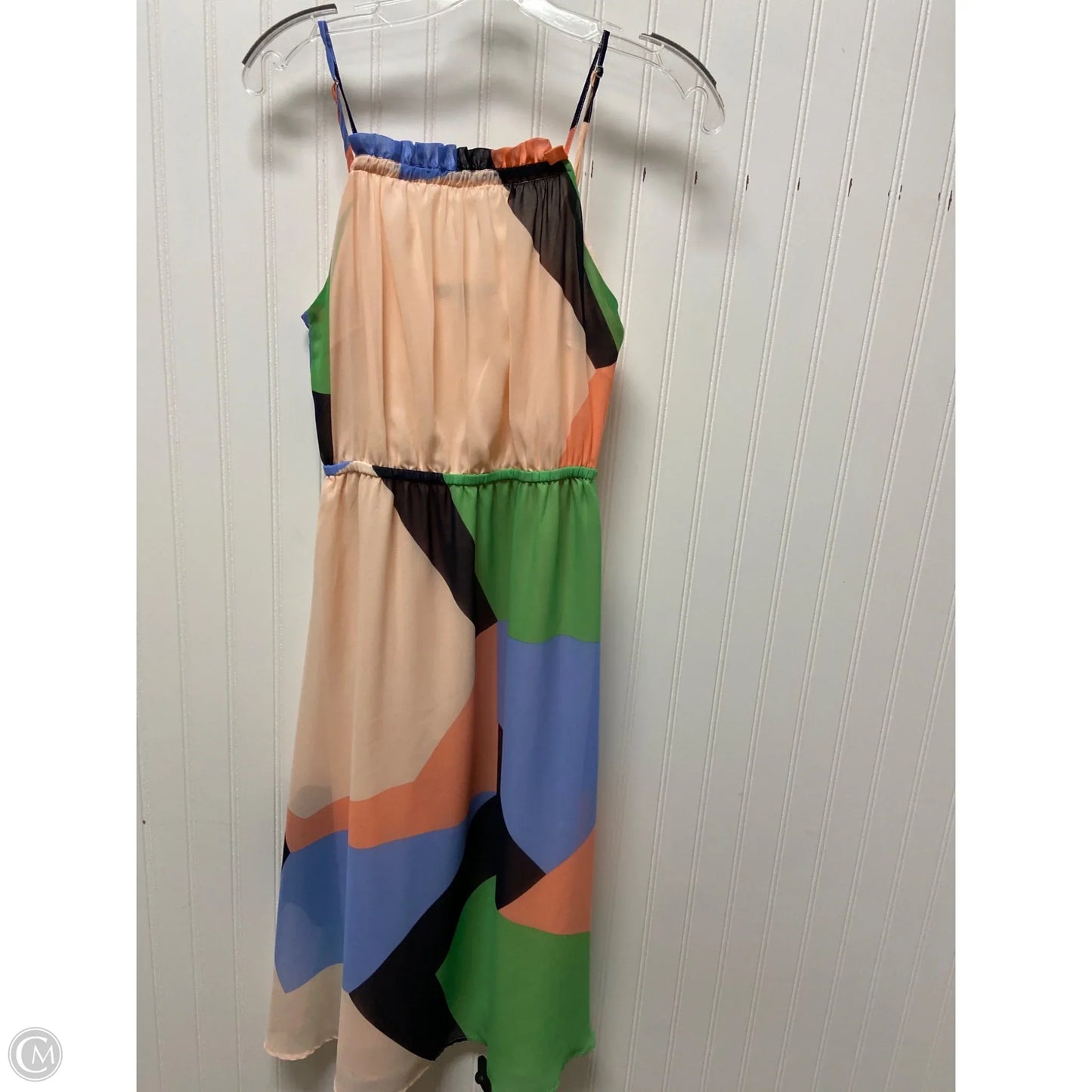 Dress Casual Midi By Banana Republic In Peach, Size: Xs