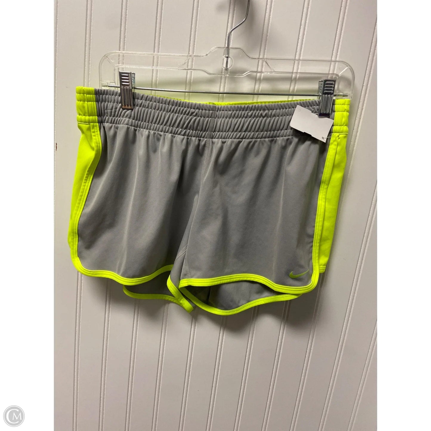 Athletic Shorts By Nike In Grey, Size: S