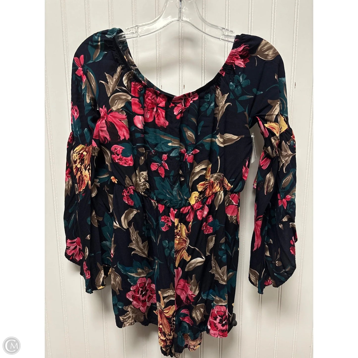 Romper By Clothes Mentor In Navy, Size: S