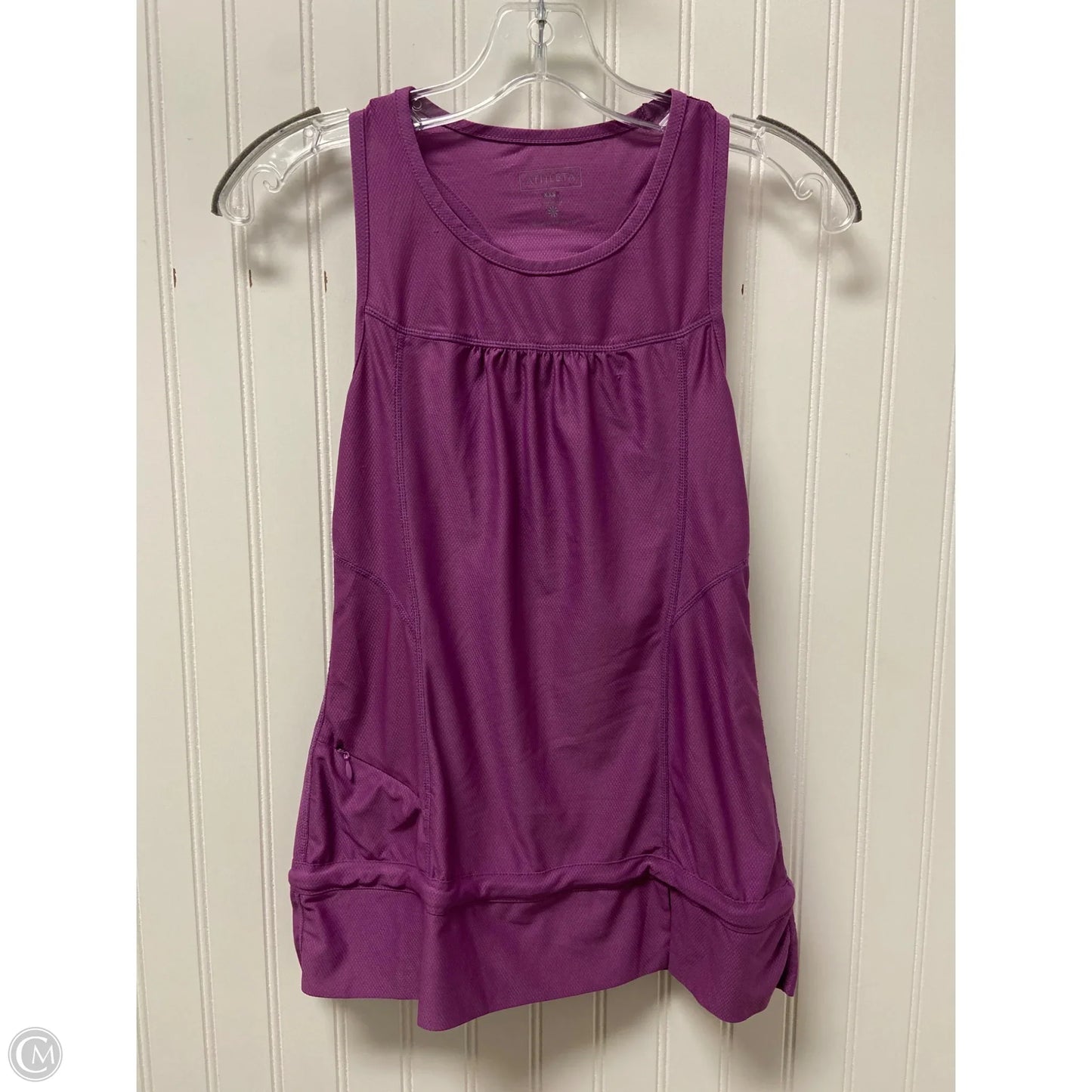 Athletic Tank Top By Athleta In Purple, Size: Xxs