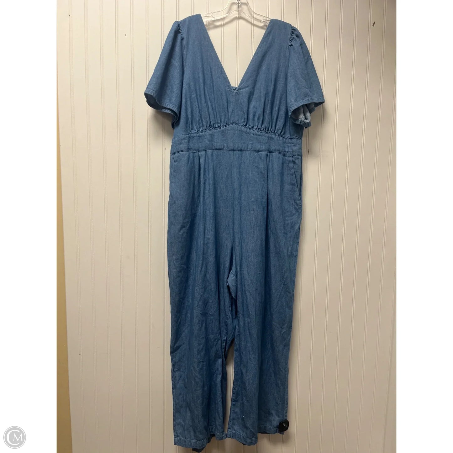 Jumpsuit By Old Navy In Blue Denim, Size: 1x