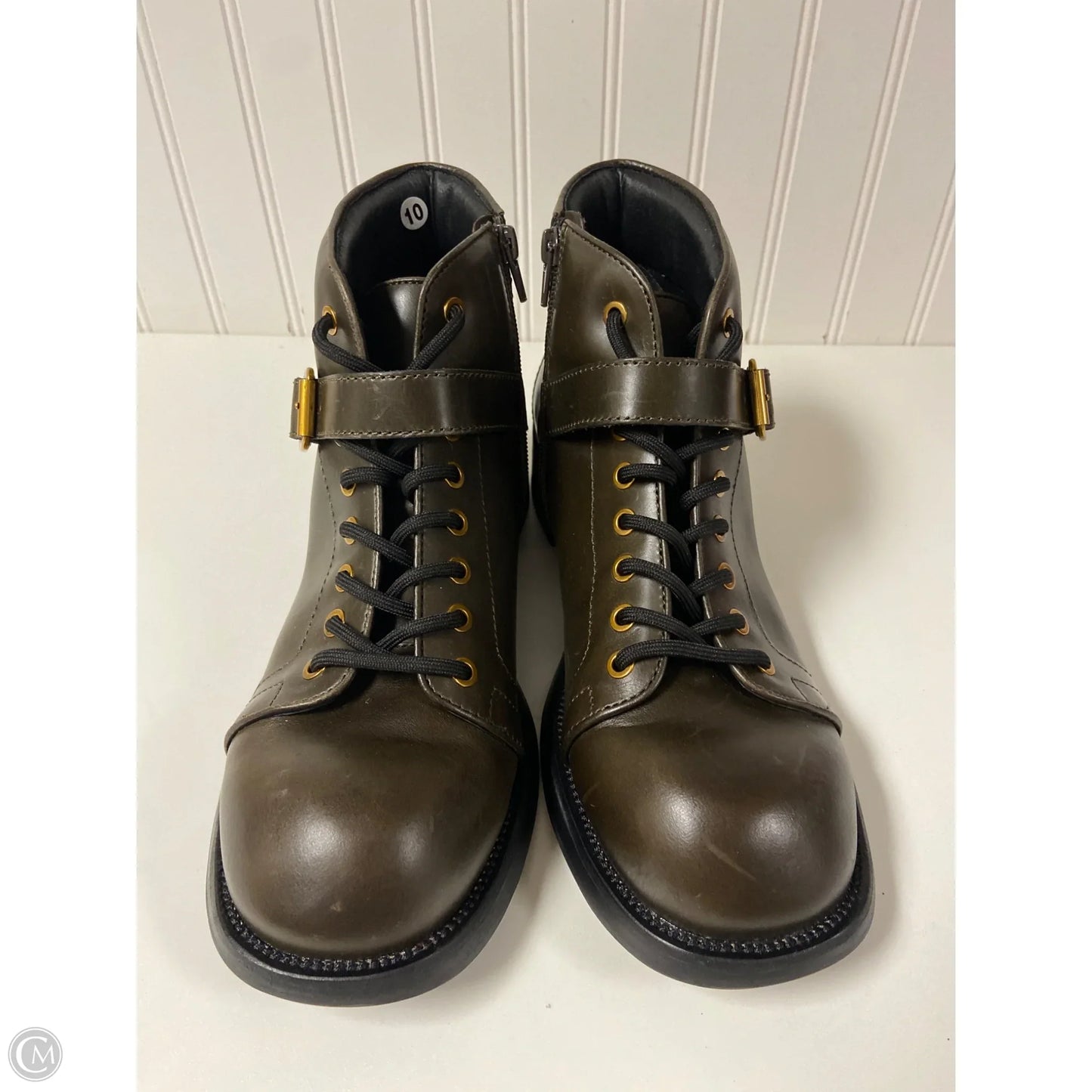 Boots Combat By Jeffrey Campbell In Brown, Size: 10