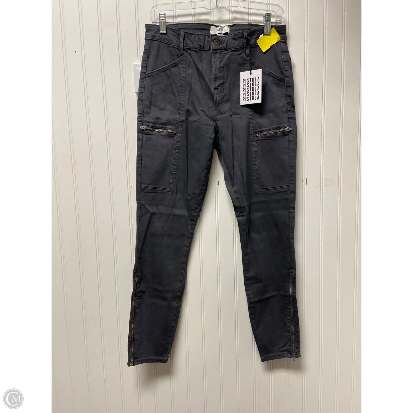 Pants Cargo & Utility By Pistola In Grey Denim, Size: 12