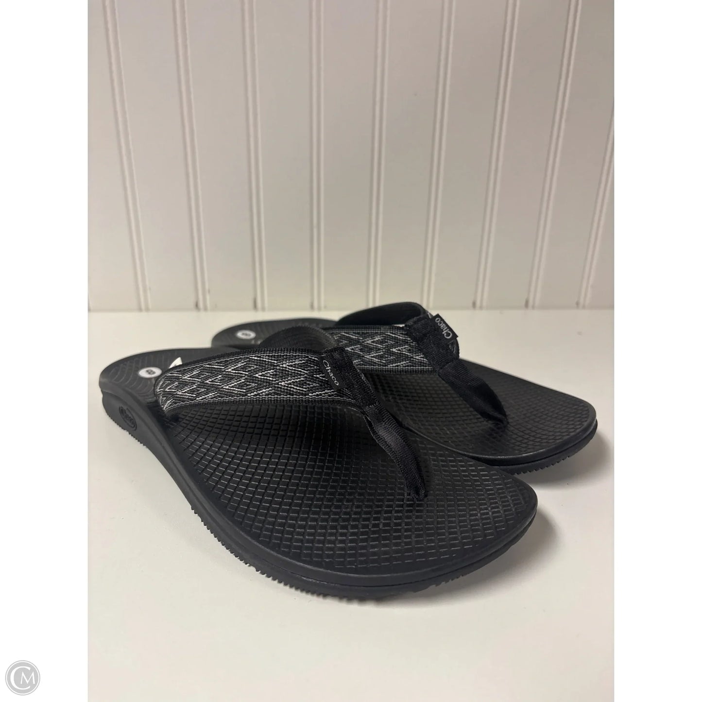 Sandals Flip Flops By Chacos In Black, Size: 8